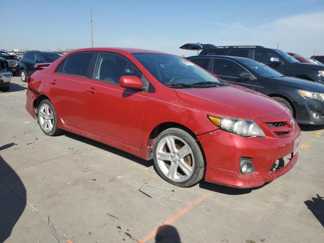 2T1BU4EE5DC971466 - 2013 TOYOTA COROLLA BASE MAROON photo 4
