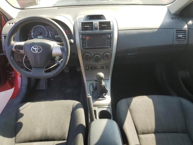 2T1BU4EE5DC971466 - 2013 TOYOTA COROLLA BASE MAROON photo 8
