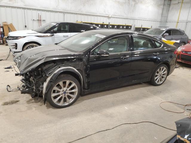 3FA6P0D95JR144455 - 2018 FORD FUSION TITANIUM/PLATINUM BLACK photo 1