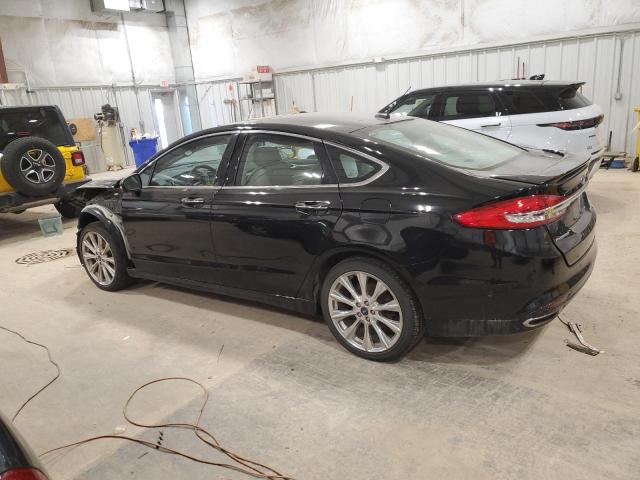 3FA6P0D95JR144455 - 2018 FORD FUSION TITANIUM/PLATINUM BLACK photo 2