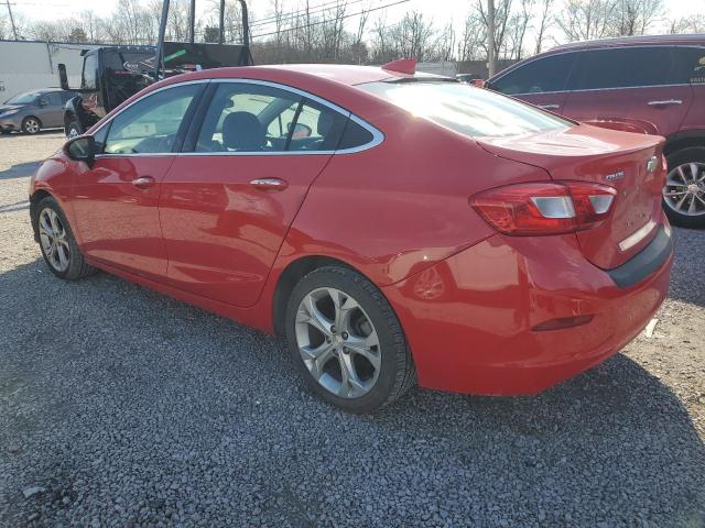 1G1BF5SM7H7221692 - 2017 CHEVROLET CRUZE PREMIER RED photo 2