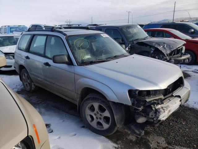 JF1SG65694H745430 - 2004 SUBARU FORESTER 2.5XS SILVER photo 4
