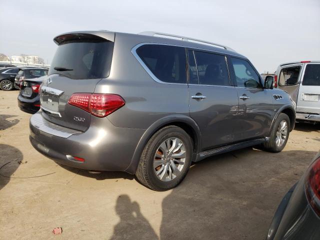 JN8AZ2NE1F9083229 - 2015 INFINITI QX80 BROWN photo 3