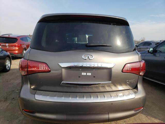 JN8AZ2NE1F9083229 - 2015 INFINITI QX80 BROWN photo 6