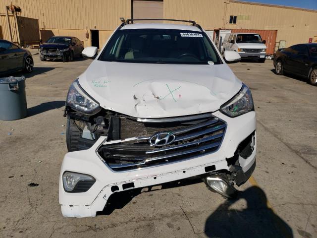 KM8SN4HF7DU026762 - 2013 HYUNDAI SANTA FE GLS WHITE photo 5