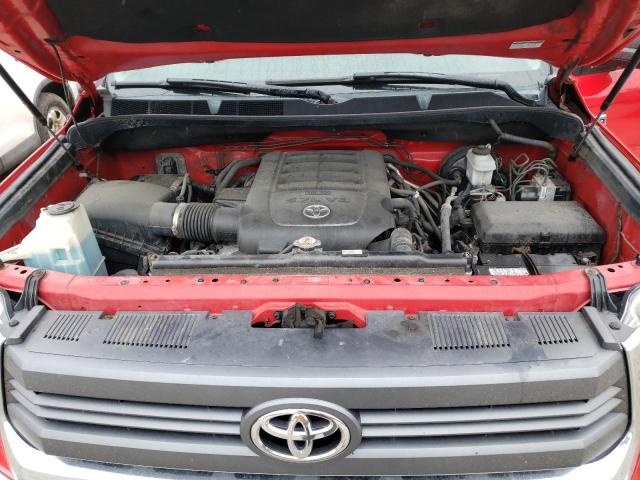 5TFDY5F14EX333100 - 2014 TOYOTA TUNDRA CREWMAX SR5 RED photo 11