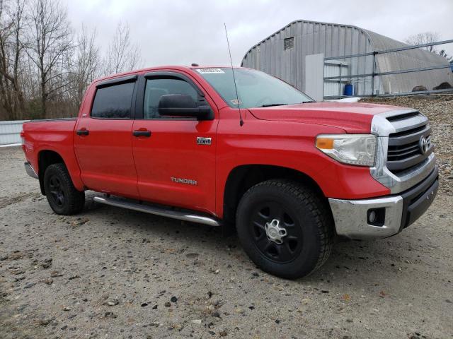 5TFDY5F14EX333100 - 2014 TOYOTA TUNDRA CREWMAX SR5 RED photo 4