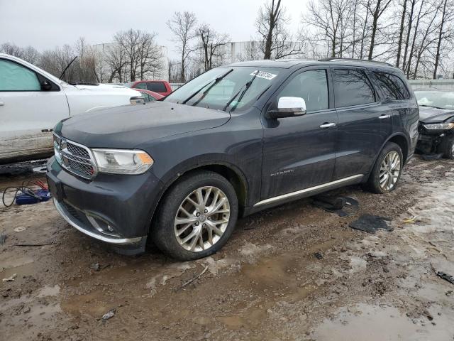 1C4SDJET5EC267310 - 2014 DODGE DURANGO CITADEL BLUE photo 1