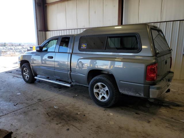 1D7HW52JX7S138363 - 2007 DODGE DAKOTA LARAMIE GRAY photo 2