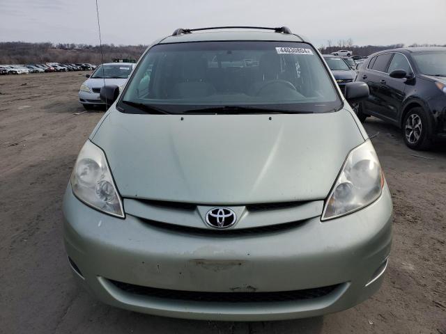 5TDZK23C69S279516 - 2009 TOYOTA SIENNA CE GREEN photo 5