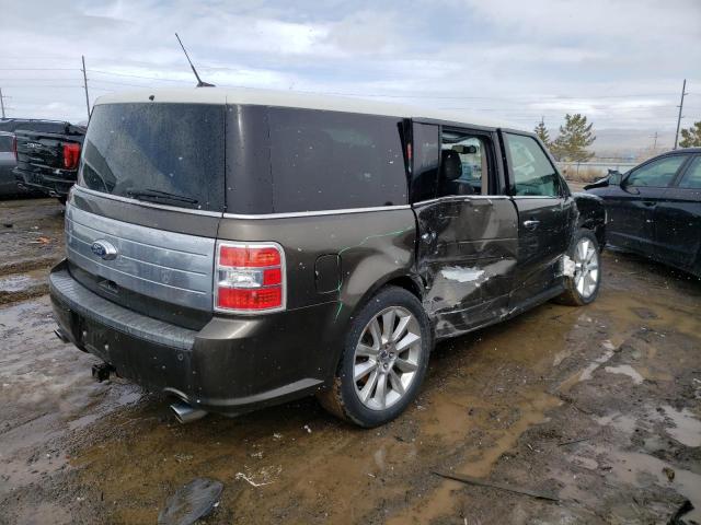 2FMHK6DT3BBD27249 - 2011 FORD FLEX LIMITED GRAY photo 3