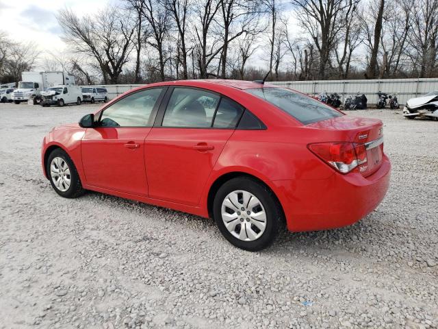 1G1PB5SH7E7216234 - 2014 CHEVROLET CRUZE LS RED photo 2