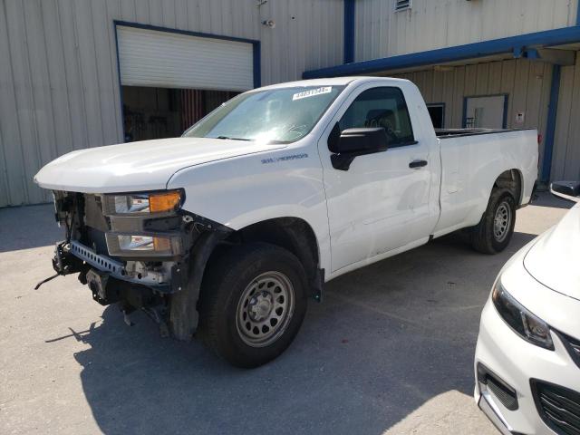 3GCNWAEH7KG174185 - 2019 CHEVROLET SILVERADO C1500 WHITE photo 1