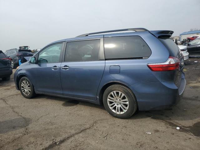 5TDYK3DC5FS600702 - 2015 TOYOTA SIENNA XLE BLUE photo 2