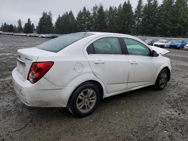 1G1JC5SH9E4178512 - 2014 CHEVROLET SONIC LT WHITE photo 3