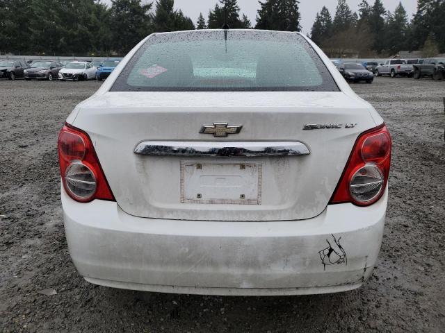 1G1JC5SH9E4178512 - 2014 CHEVROLET SONIC LT WHITE photo 6