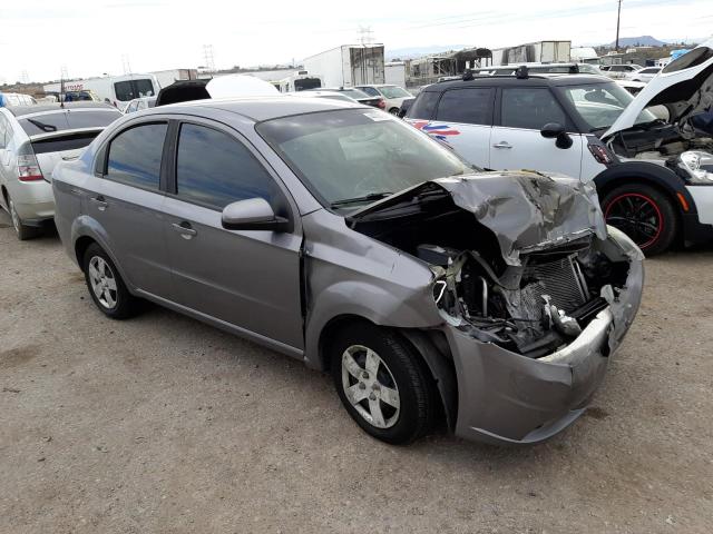 KL1TD5DEXAB119093 - 2010 CHEVROLET AVEO LS 银色 照片 4