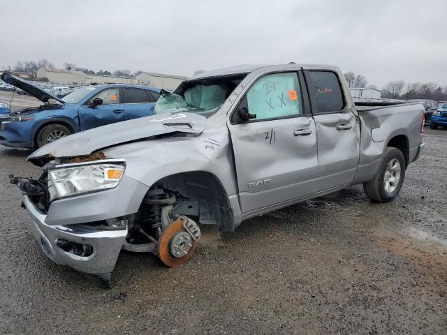 1C6RREBG2NN273916 - 2022 RAM 1500 BIG HORN/LONE STAR SILVER photo 1