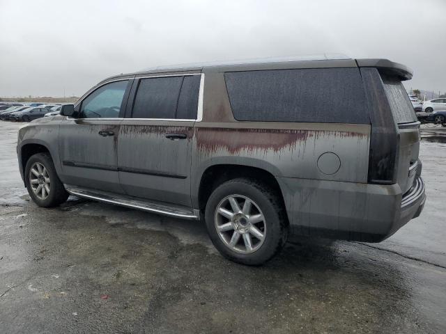 1GYS3HKJ0FR228373 - 2015 CADILLAC ESCALADE ESV LUXURY GRAY photo 2