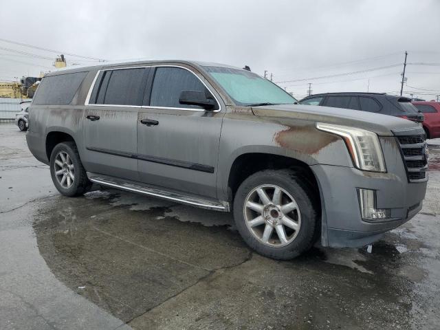 1GYS3HKJ0FR228373 - 2015 CADILLAC ESCALADE ESV LUXURY GRAY photo 4