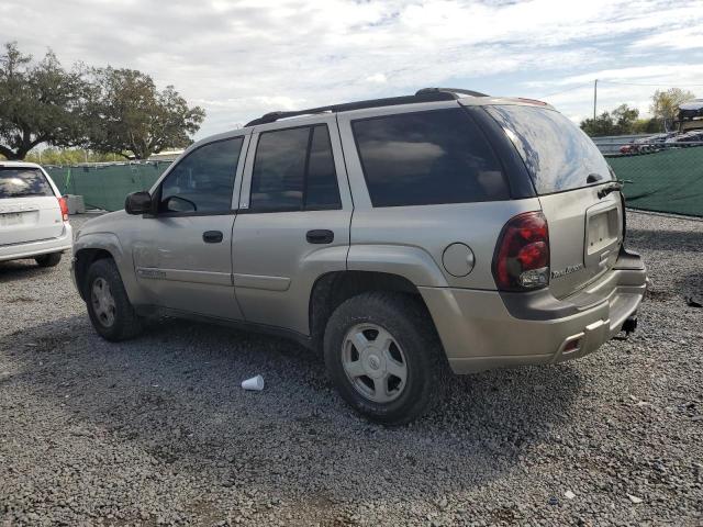 1GNDS13S222509309 - 2002 CHEVROLET TRAILBLAZE BEIGE photo 2