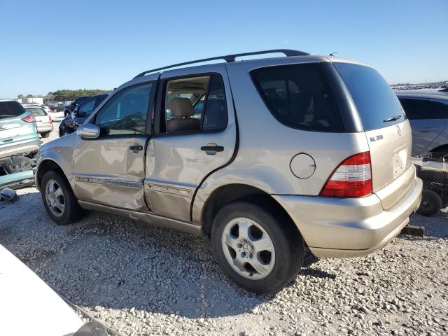 4JGAB57EX4A486616 - 2004 MERCEDES-BENZ ML 350 BEIGE photo 2