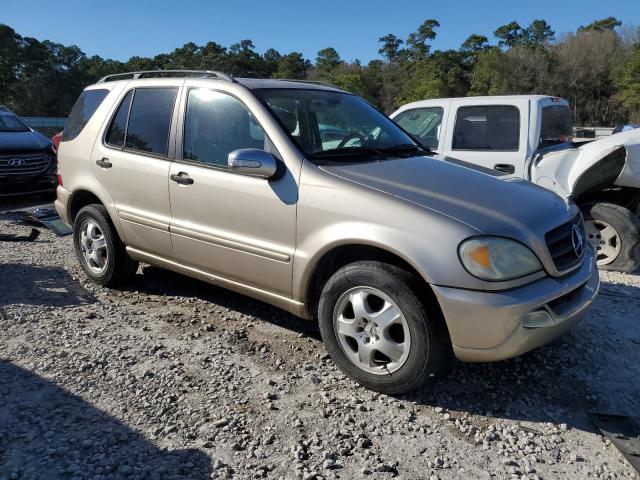 4JGAB57EX4A486616 - 2004 MERCEDES-BENZ ML 350 BEIGE photo 4