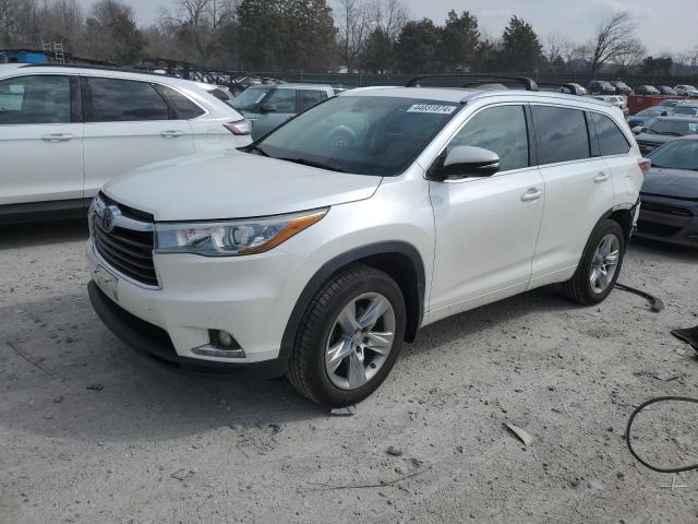 2015 TOYOTA HIGHLANDER LIMITED, 