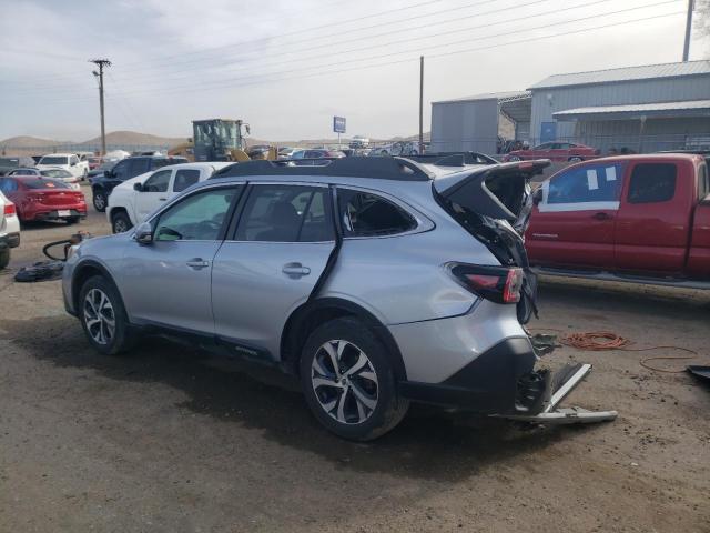 4S4BTANC7M3159672 - 2021 SUBARU OUTBACK LIMITED SILVER photo 2