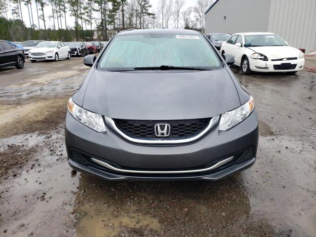 19XFB2F5XDE249437 - 2013 HONDA CIVIC LX GRAY photo 5