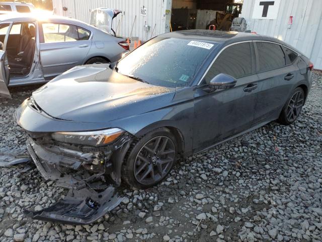 19XFL1H87NE008564 - 2022 HONDA CIVIC SPORT TOURING GRAY photo 1