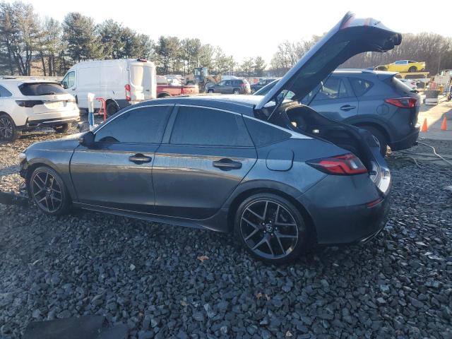 19XFL1H87NE008564 - 2022 HONDA CIVIC SPORT TOURING GRAY photo 2