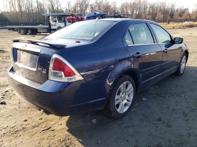 3FAHP02157R153655 - 2007 FORD FUSION SEL BLUE photo 3