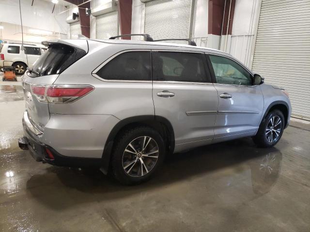 5TDJKRFH3GS243342 - 2016 TOYOTA HIGHLANDER XLE Gümüş foto 3