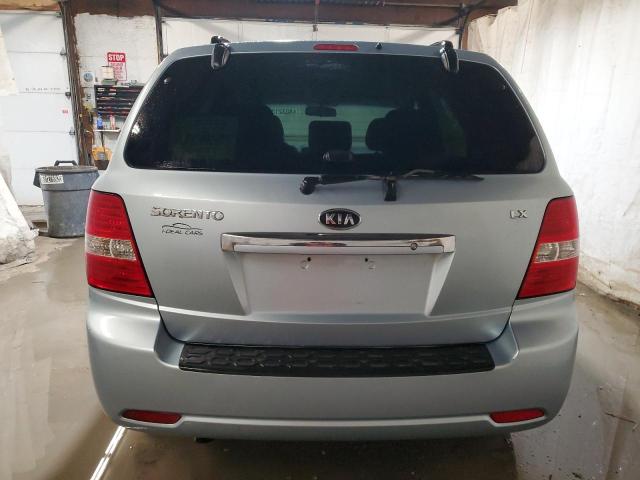 KNDJC735585827583 - 2008 KIA SORENTO EX SILVER photo 6