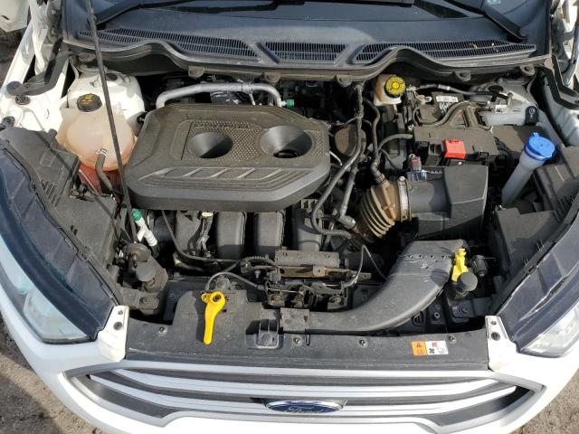 MAJ6S3GL3KC251222 - 2019 FORD ECOSPORT SE თეთრი ფოტო 12