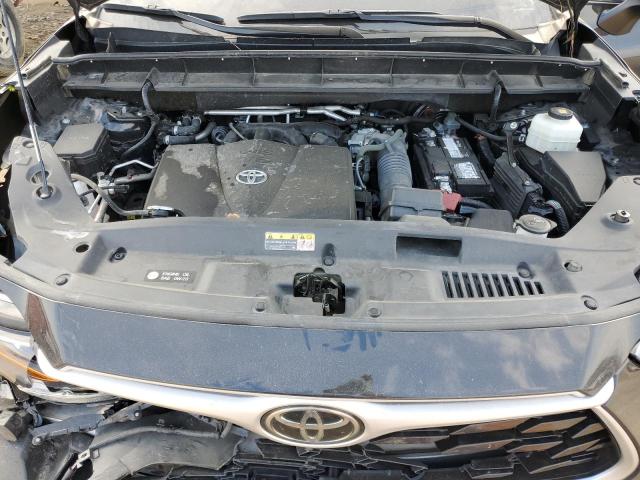 5TDGZRAH9MS075926 - 2021 TOYOTA HIGHLANDER XLE 黑色 照片 12