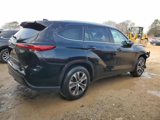 5TDGZRAH9MS075926 - 2021 TOYOTA HIGHLANDER XLE 黑色 照片 3