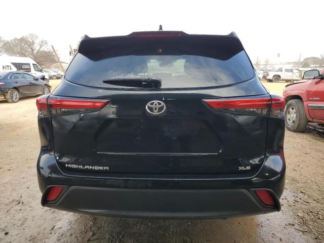 5TDGZRAH9MS075926 - 2021 TOYOTA HIGHLANDER XLE 黑色 照片 6