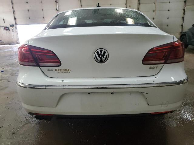 WVWBN7AN4EE504834 - 2014 VOLKSWAGEN CC SPORT WHITE photo 6