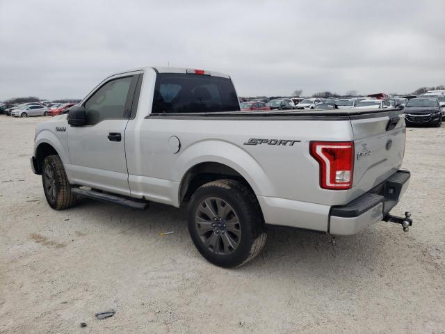 1FTMF1C83GKE29705 - 2016 FORD F150 SILVER photo 2