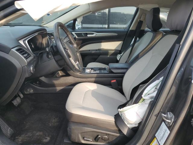 3FA6P0HD6KR163922 - 2019 FORD FUSION SE GRAY photo 7