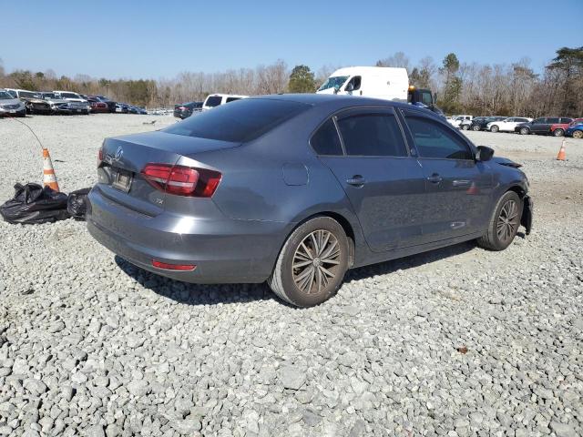 3VWDB7AJ3JM208882 - 2018 VOLKSWAGEN JETTA SE GRAY photo 3