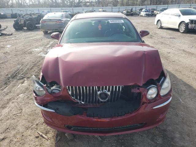 2G4WN58C881219436 - 2008 BUICK LACROSSE SUPER SERIES RED photo 5