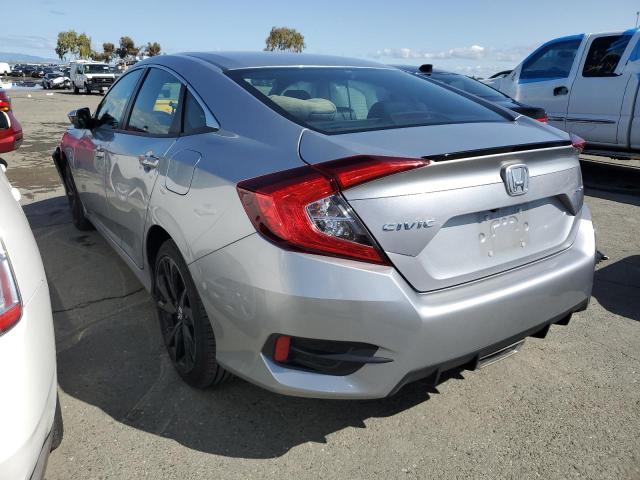 2HGFC2F85MH552784 - 2021 HONDA CIVIC SPORT 银色 照片 2
