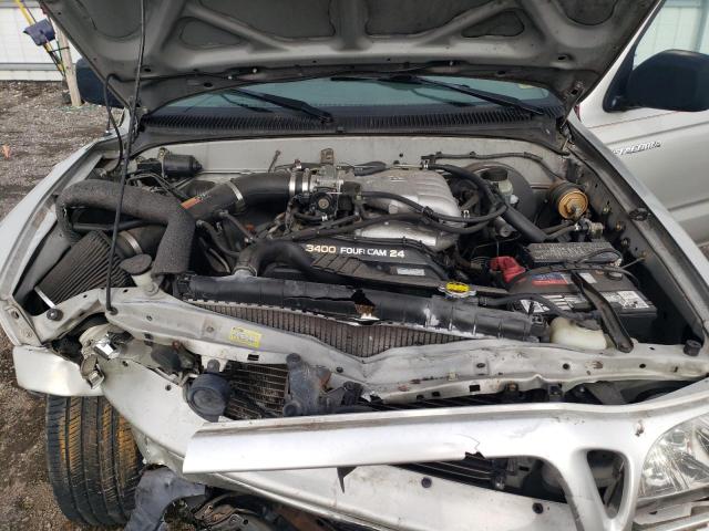 5TEGN92N54Z364711 - 2004 TOYOTA TACOMA DOUBLE CAB PRERUNNER SILVER photo 11