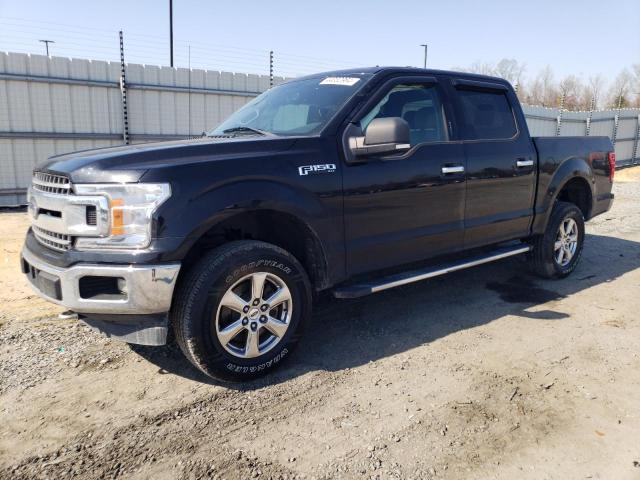 1FTEW1EG0JFD79564 - 2018 FORD F150 SUPERCREW BLACK photo 1