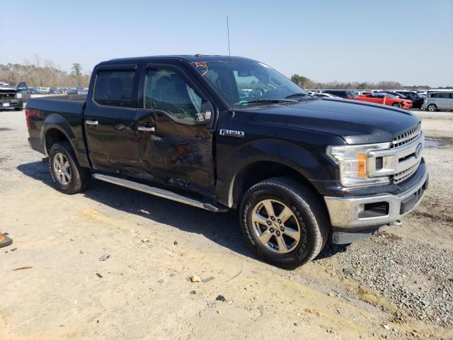 1FTEW1EG0JFD79564 - 2018 FORD F150 SUPERCREW BLACK photo 4