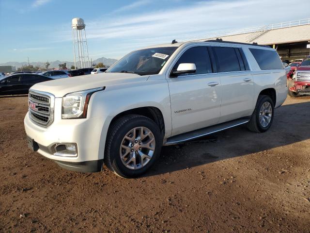 1GKS2HKC4FR137203 - 2015 GMC YUKON XL K1500 SLT WHITE photo 1