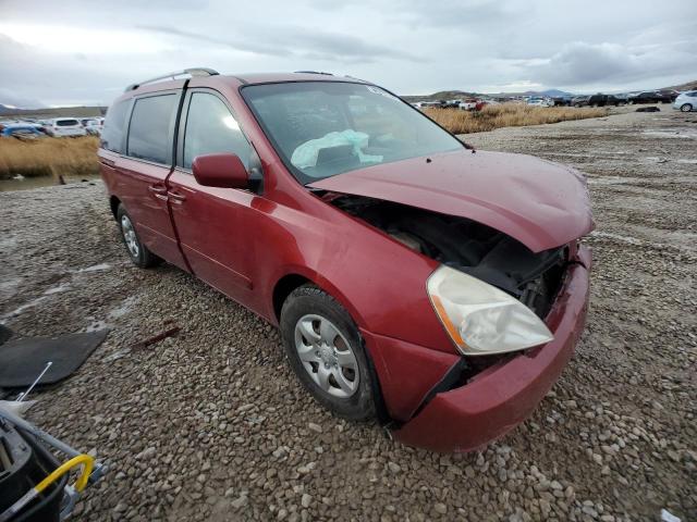 KNDMG4C33A6332989 - 2010 KIA SEDONA LX RED photo 4